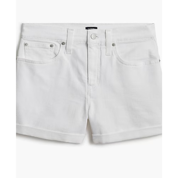 NWT J. Crew Classic Denim Short 30 White Jean BP277 J.Crew Women's - Picture 4 of 5